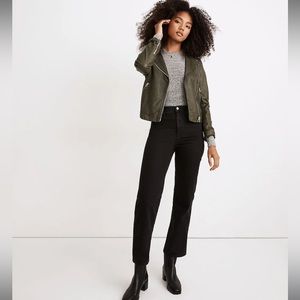 Madewell Slim Wide Leg Crop Jeans